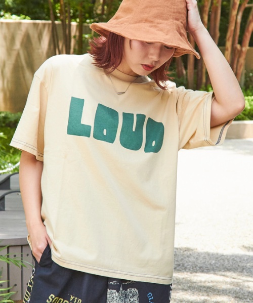 32s天竺 ロゴプリント Tシャツ