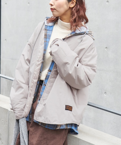 【秋冬新作】エコダウン シャツ ブルゾン