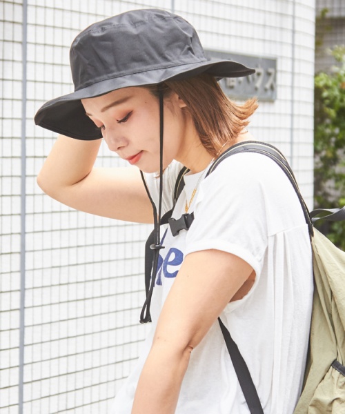 【会員様限定セール除外商品】KiU (キウ) UV&RAIN PACKABLE BUCKET HAT パッカブル バケットハット