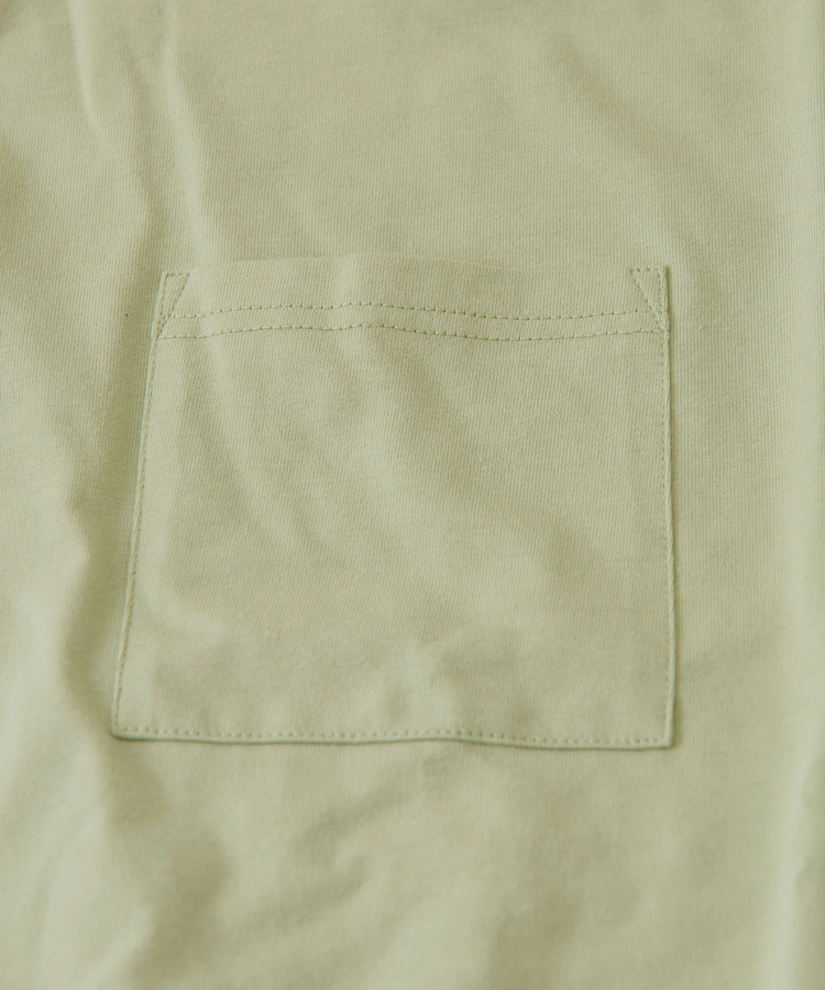 CUBE SUGAR(キューブシュガー) |汗染み防止加工 天竺 カットソー ドルマンスリーブ ポケット付きTシャツ