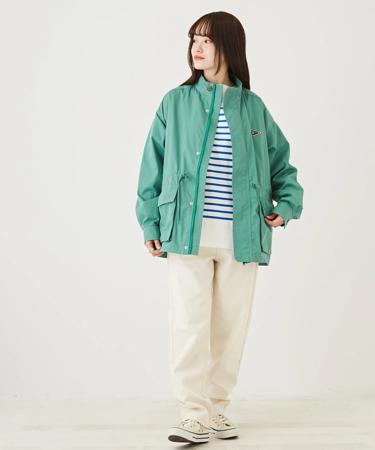 ツイル スタンドカラー ジャケット｜ファッション通販サイトのCUBE ...