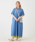 WEB限定 OE天竺 カットソー フレンチスリーブ ワンピース