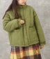 WEB限定 リップストップ キルティング ハイネック ブルゾン