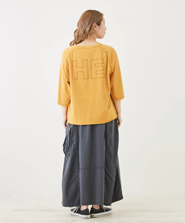 ビンテージ 天竺 カットソー ケミカル加工 ガーゼ ロゴパッチ Tシャツ ビンテージ 天竺 カットソー ケミカル加工 ガーゼ ロゴパッチ Tシャツ