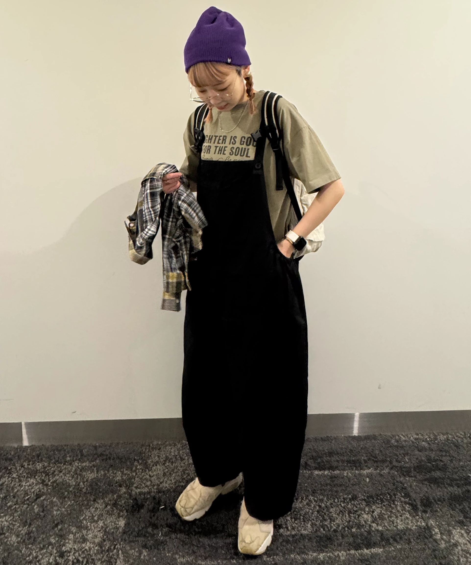 昨年の人気アイテムが再入荷】ツイル ビッグ サロペット