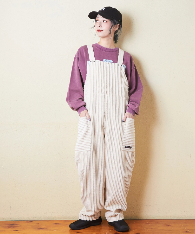 CUBE SUGAR(キューブシュガー) |30/10 スウェット パウダー加工 リメイク風 プルオーバー