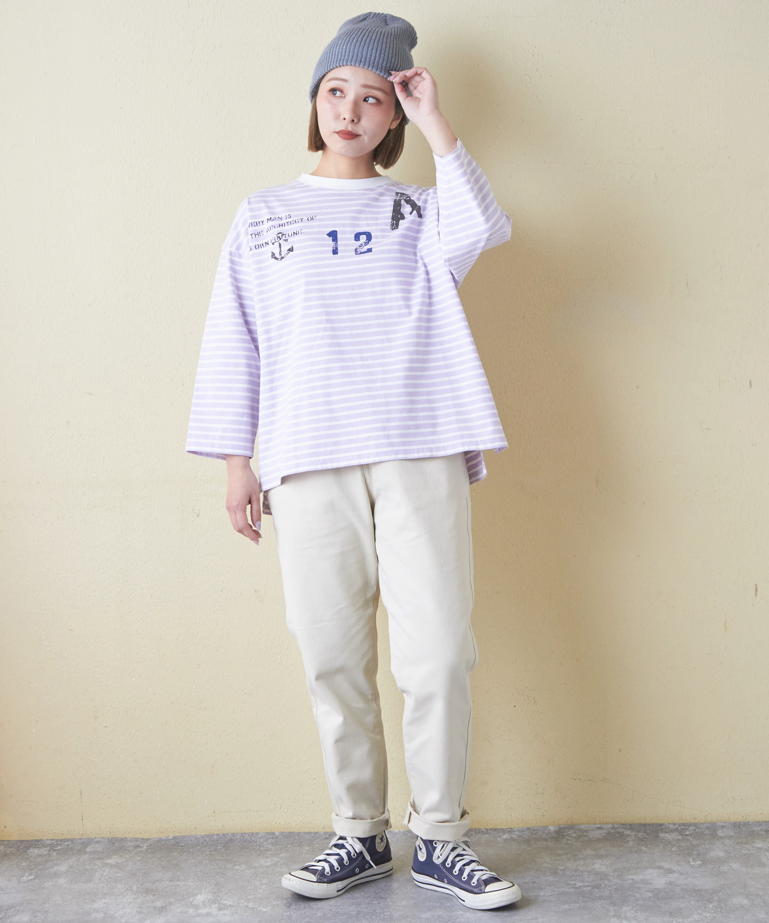‪✿ページ 微起毛 ツイル らくしゅっと パンツ｜ファッション通販サイトの