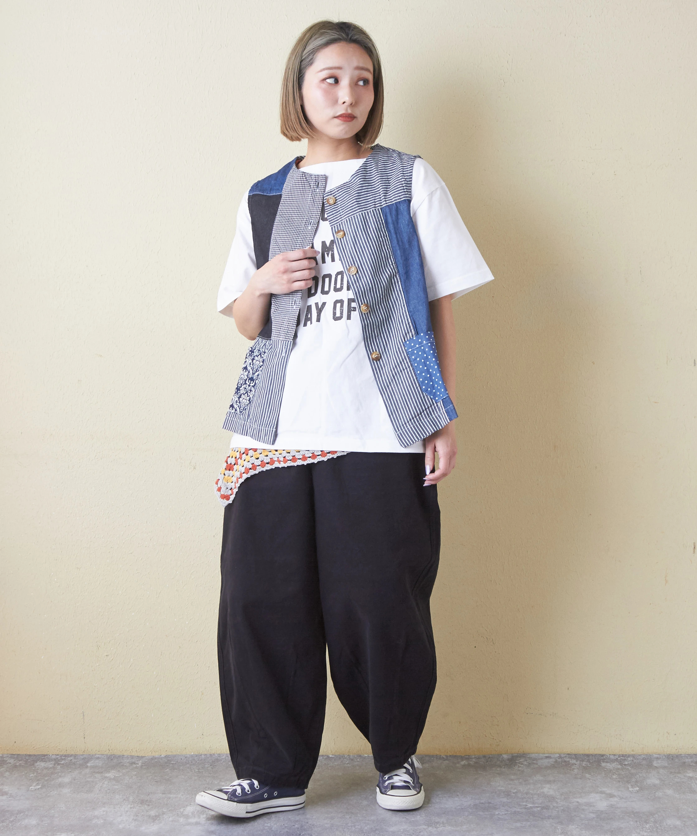 うーる。 微起毛 ツイル らくゆるっと パンツ｜ファッション通販サイトの