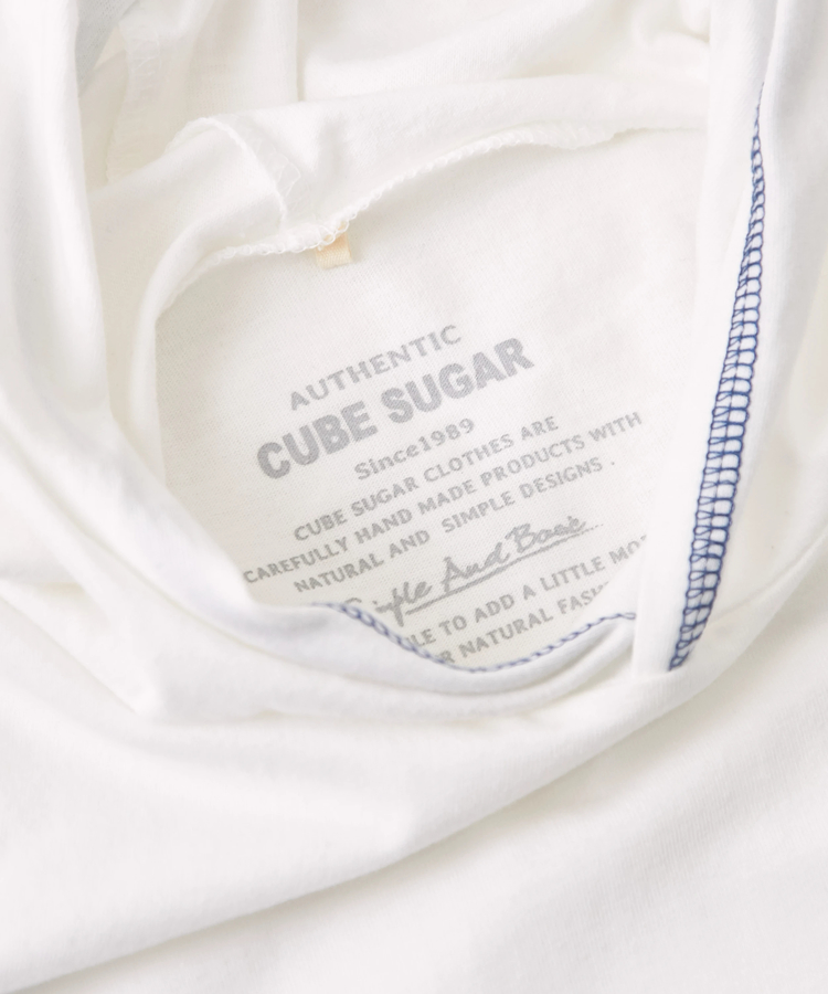 CUBE SUGAR(キューブシュガー) |20/-天竺 カットソー 無地 フーディ タンクトップ