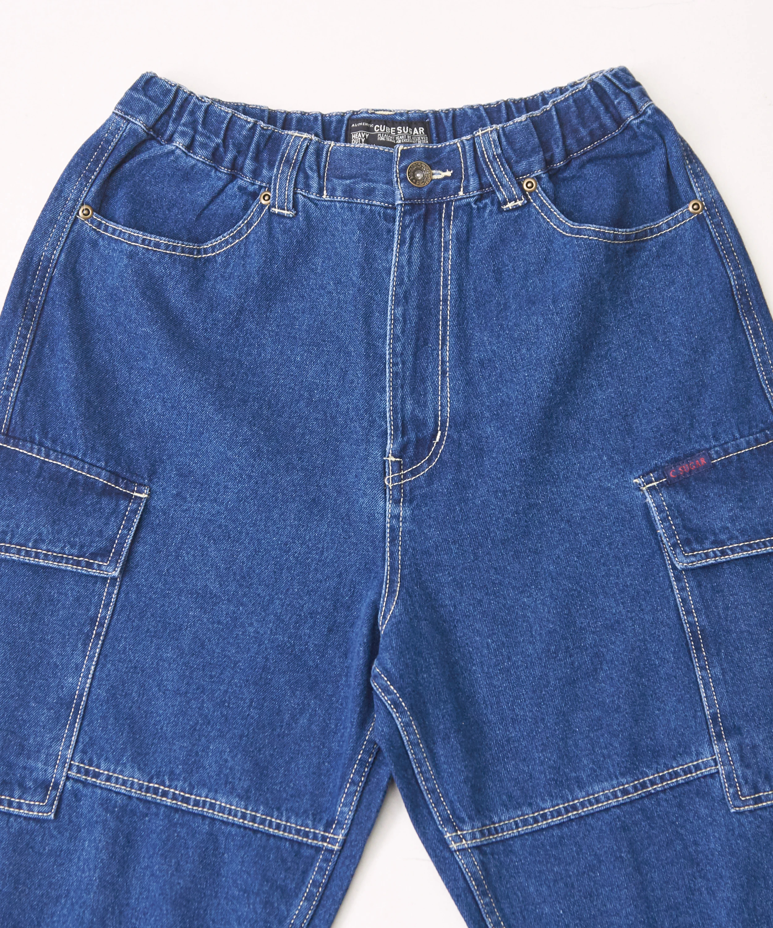 ツイル 切替 プリント カーゴパンツ｜ファッション通販サイトの