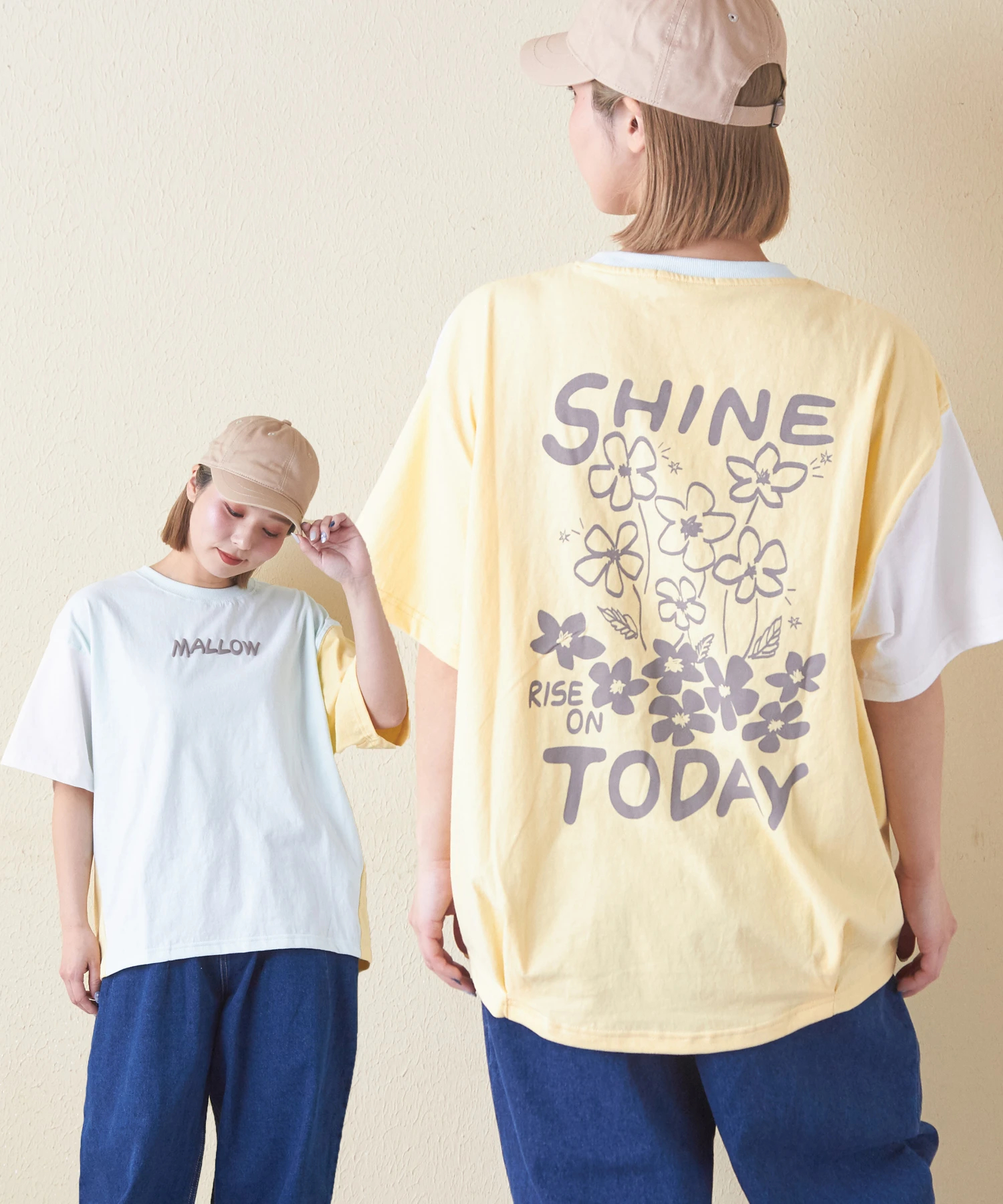 Ohm バッグ Tシャツ RE730 tシャツ オーバーサイズTシャツ ベア/ダメージ/刺繍