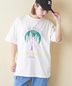 CUBE SUGAR(キューブシュガー)通販 | 21/-OE天竺 ハードウォッシュ グラフィックロゴ ビッグ Tシャツ
