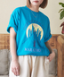 CUBE SUGAR(キューブシュガー)通販 | 21/-OE天竺 ハードウォッシュ グラフィックロゴ ビッグ Tシャツ