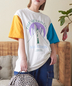 CUBE SUGAR(キューブシュガー)通販 | 21/-OE天竺 ハードウォッシュ グラフィックロゴ ビッグ Tシャツ