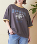CUBE SUGAR(キューブシュガー)通販 | 26/-OE天竺 ロゴプリント リンガー Tシャツ