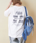 CUBE SUGAR(キューブシュガー)通販 | 32/-天竺 オゾン加工 ロゴプリント ビッグ Tシャツ
