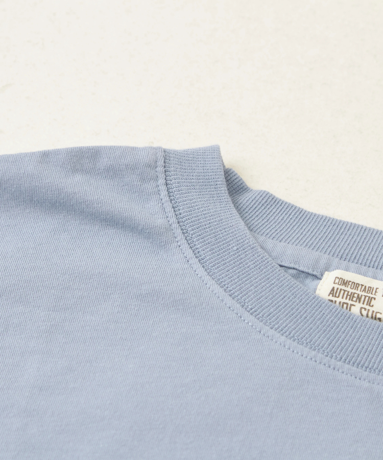 CUBE SUGAR(キューブシュガー) |26/-OE天竺 × バンダナ リメイク風 切替 ドルマンスリーブ Tシャツ
