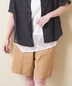 CUBE SUGAR(キューブシュガー)通販 | 32/-OE天竺 裾 花柄 メッシュ ノースリーブ