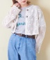 花柄 メッシュ ボレロ
