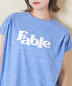 CUBE SUGAR(キューブシュガー)通販 | 30/-天竺 片染 タック フレンチスリーブ Tシャツ
