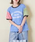 CUBE SUGAR(キューブシュガー)通販 | 30/-天竺 片染 リンガーTシャツ