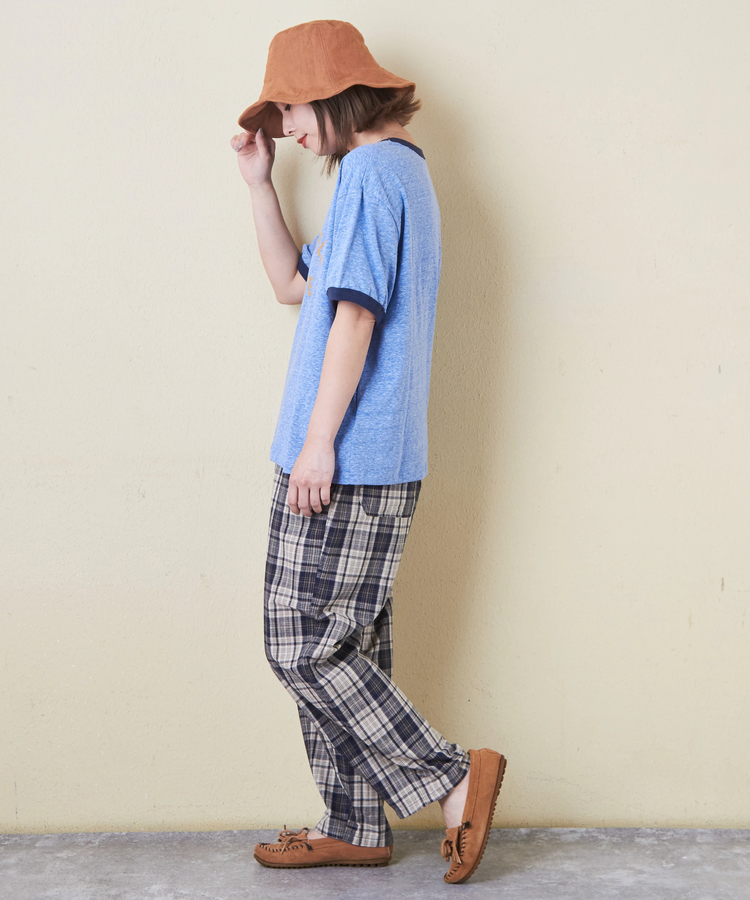 CUBE SUGAR(キューブシュガー) |30/-天竺 片染 リンガーTシャツ