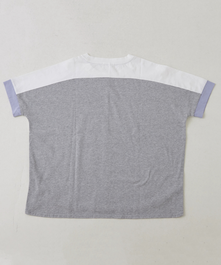 CUBE SUGAR(キューブシュガー) |21/-OE天竺 汗染み防止 加工 裾ラウンド ドルマンスリーブ Tシャツ