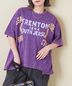 CUBE SUGAR(キューブシュガー)通販 | トンプキン天竺 ケミカル加工 リメイク風 切替 ビッグTシャツ