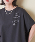 CUBE SUGAR(キューブシュガー)通販 | 32/-スラブ天竺 ロゴ刺繍 ドルマン Tシャツ