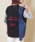 【早得P2倍】【秋新作 クーポン対象外】21/-天竺 ケミカル加工 デニム 組合せ Tシャツ