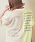 CUBE SUGAR(キューブシュガー)通販 | 32s天竺 バック ロゴ ドルマン Tシャツ