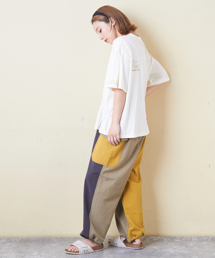 CUBE SUGAR(キューブシュガー) |32/-天竺 シャーリング 半袖 Tシャツ
