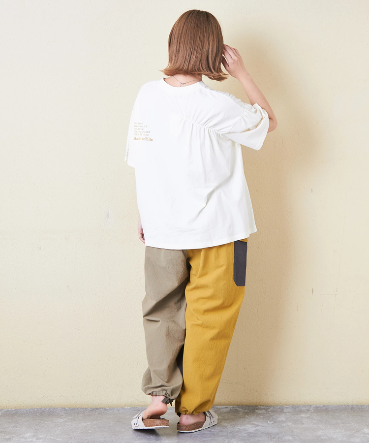 CUBE SUGAR(キューブシュガー) |32/-天竺 シャーリング 半袖 Tシャツ