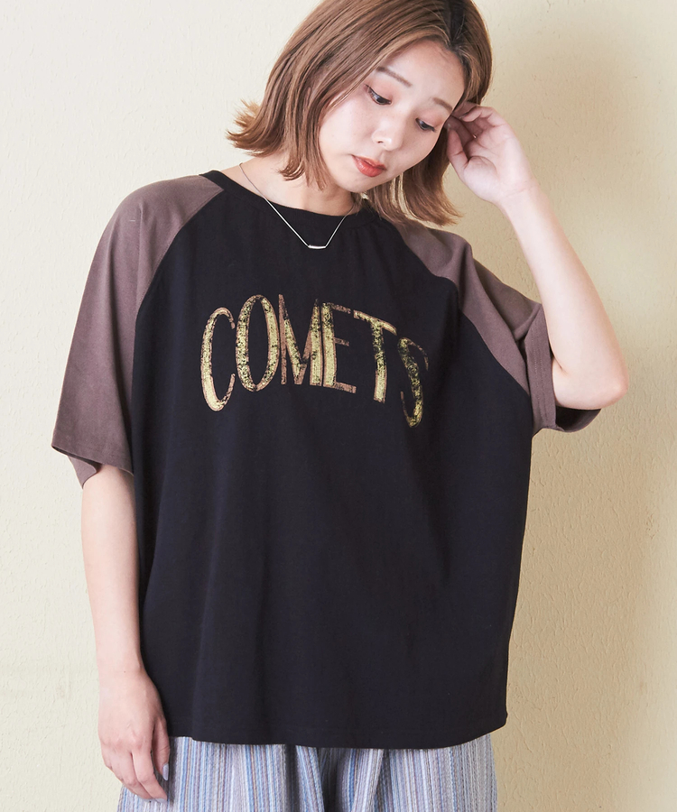 CUBE SUGAR(キューブシュガー) |21/-OE天竺 汗染み防止 加工 ラグラン Tシャツ
