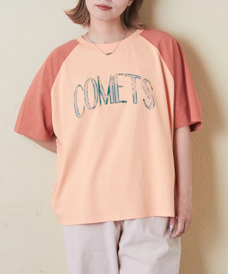 CUBE SUGAR(キューブシュガー) |21/-OE天竺 汗染み防止 加工 ラグラン Tシャツ