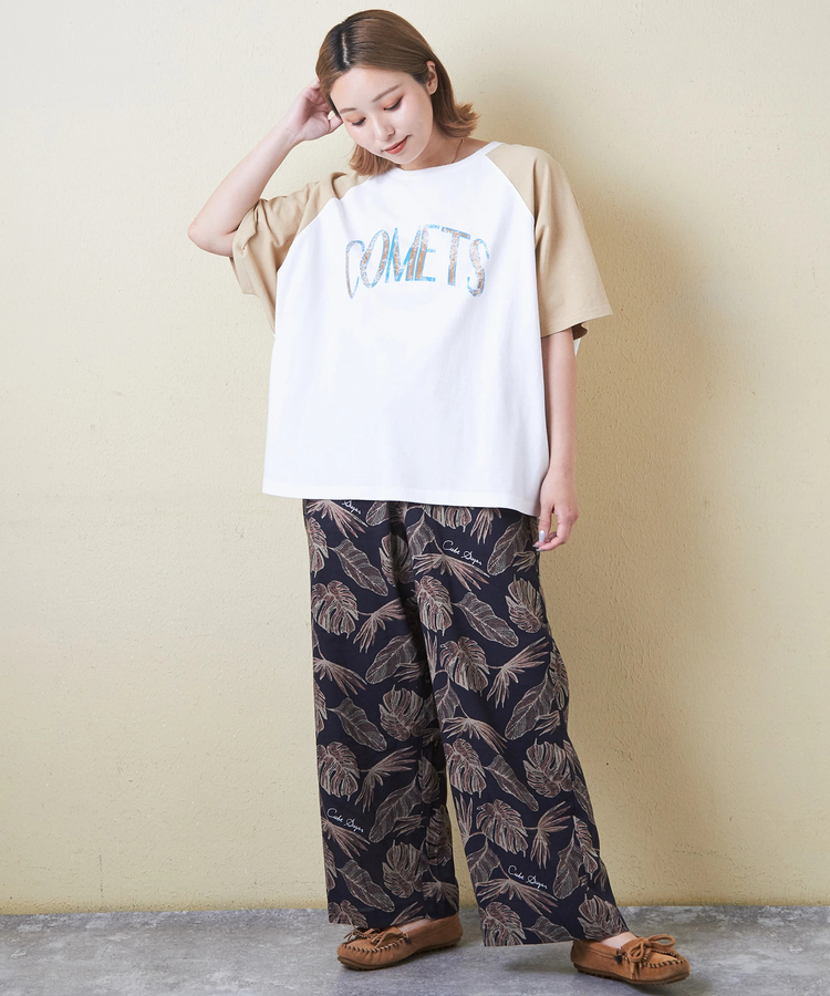 CUBE SUGAR(キューブシュガー) |21/-OE天竺 汗染み防止 加工 ラグラン Tシャツ