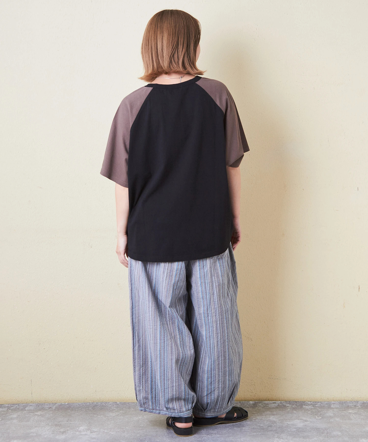 CUBE SUGAR(キューブシュガー) |21/-OE天竺 汗染み防止 加工 ラグラン Tシャツ