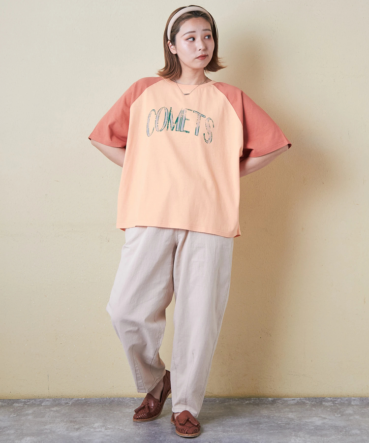 CUBE SUGAR(キューブシュガー) |21/-OE天竺 汗染み防止 加工 ラグラン Tシャツ