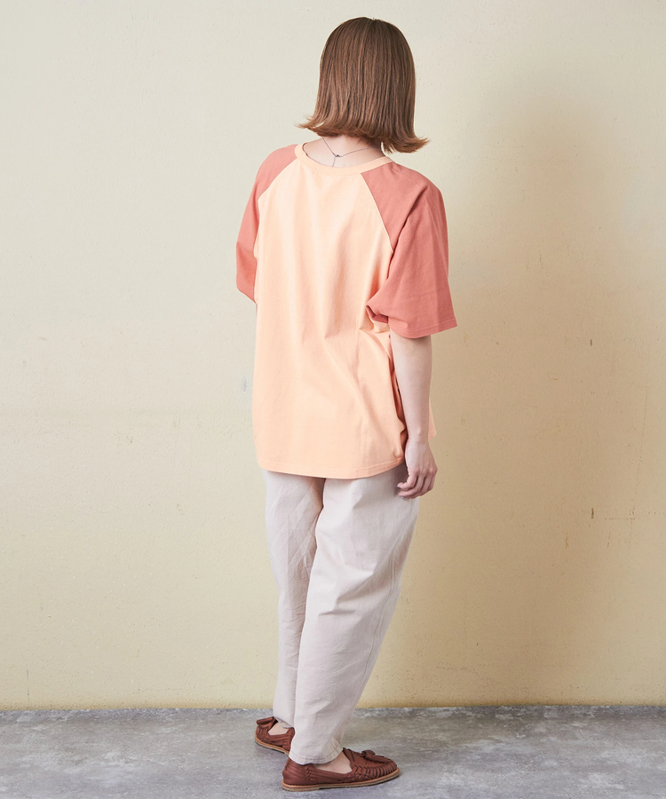 CUBE SUGAR(キューブシュガー) |21/-OE天竺 汗染み防止 加工 ラグラン Tシャツ