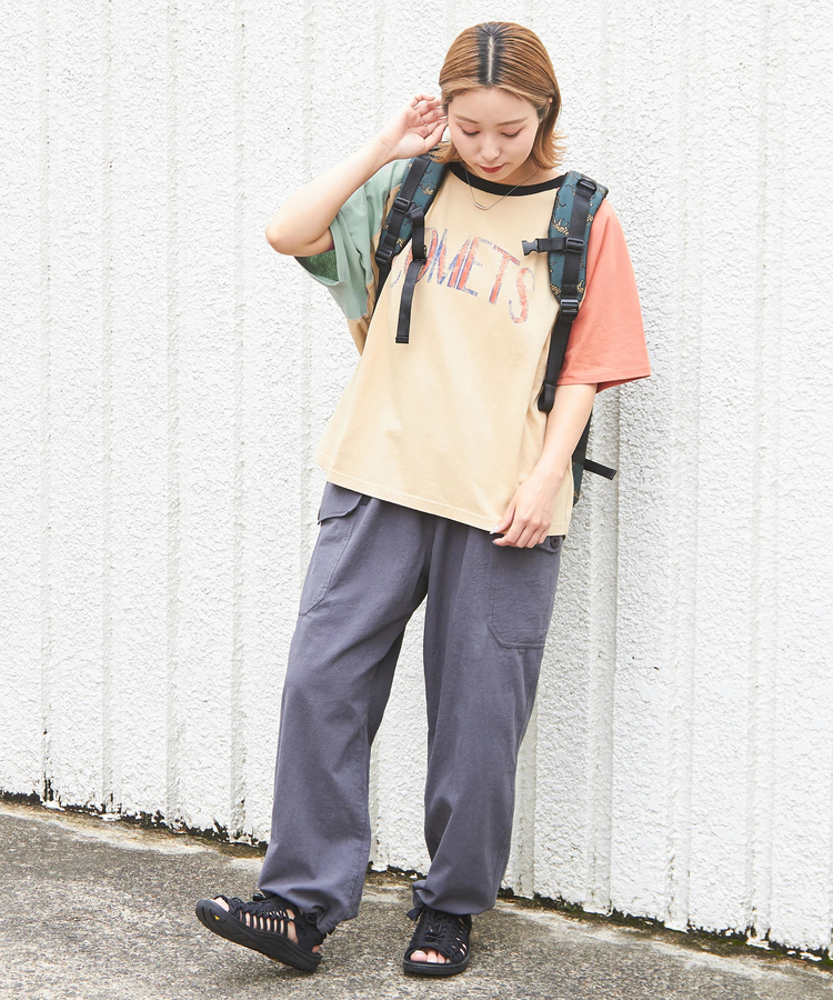 CUBE SUGAR(キューブシュガー) |21/-OE天竺 汗染み防止 加工 ラグラン Tシャツ