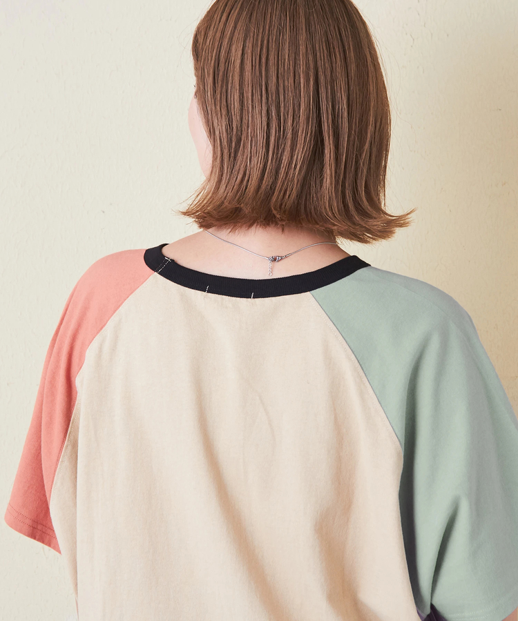 CUBE SUGAR(キューブシュガー) |21/-OE天竺 汗染み防止 加工 ラグラン Tシャツ