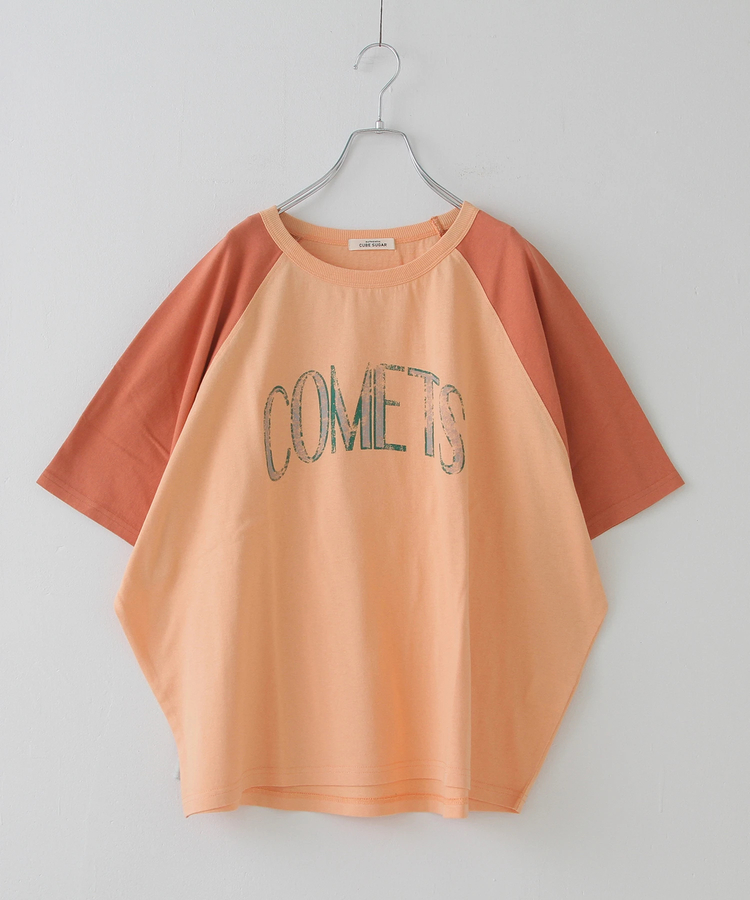 CUBE SUGAR(キューブシュガー) |21/-OE天竺 汗染み防止 加工 ラグラン Tシャツ