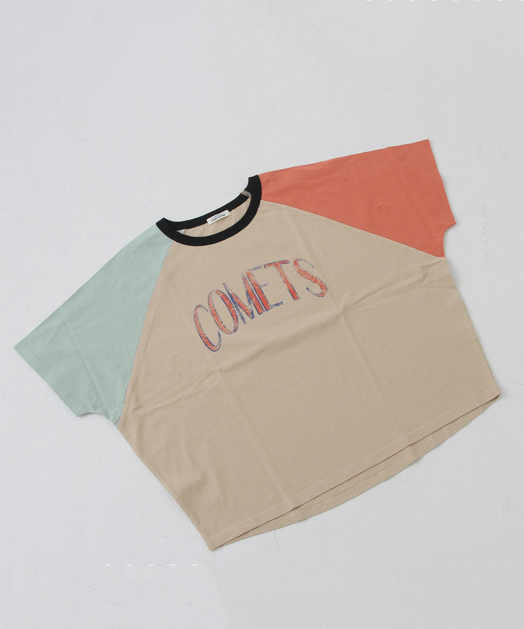 CUBE SUGAR(キューブシュガー) |21/-OE天竺 汗染み防止 加工 ラグラン Tシャツ
