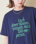 CUBE SUGAR(キューブシュガー)通販 | 21/-シルケット風天竺 接触冷感 ロゴプリント Tシャツ