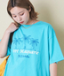 CUBE SUGAR(キューブシュガー)通販 | 21/-シルケット風天竺 接触冷感 裾タック Tシャツ