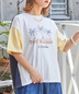 CUBE SUGAR(キューブシュガー)通販 | 21/-シルケット風天竺 接触冷感 裾タック Tシャツ