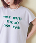 CUBE SUGAR(キューブシュガー)通販 | 21/-OE天竺 フレンチスリーブ ブラシ刺繍 ロゴ Tシャツ