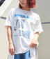 CUBE SUGAR(キューブシュガー)通販 | 21/-OE天竺 箔プリント ロゴ Tシャツ