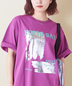CUBE SUGAR(キューブシュガー)通販 | 21/-OE天竺 箔プリント ロゴ Tシャツ