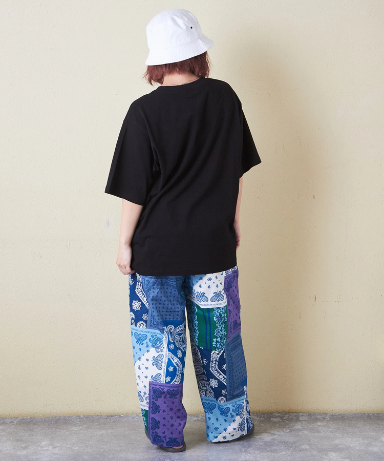 CUBE SUGAR(キューブシュガー) |【6/12(木)販売】21/-OE天竺 箔プリント ロゴ Tシャツ